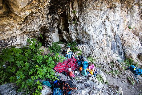 Klettergebiet Sari auf Korsika.