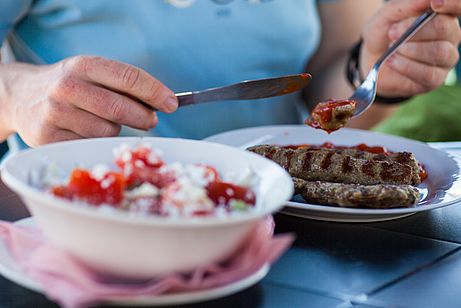 Typisches bulgarisches Essen