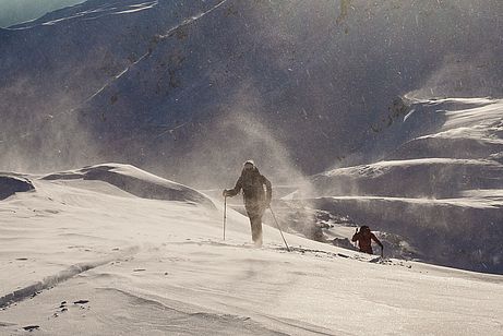 Aufstieg zur Naviser Sonnenspitze