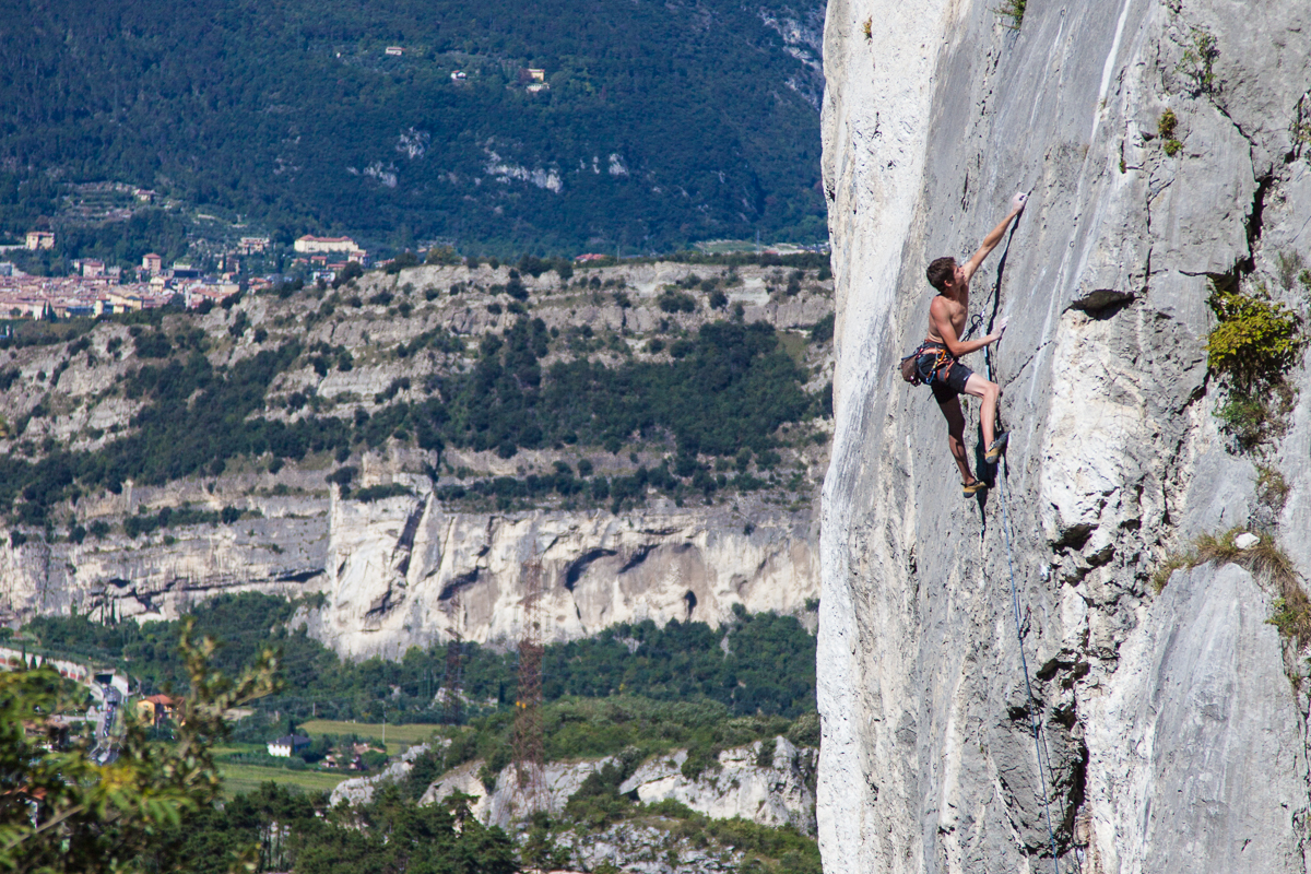 Klettergebiet Nago am Gardasee