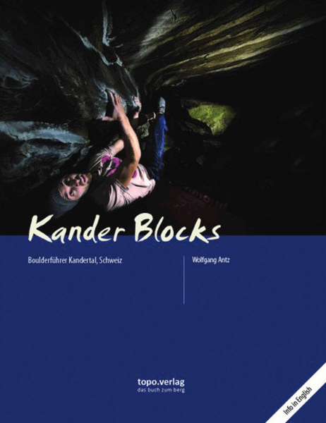 Boulderführer Kander Blocks - Kandersteg