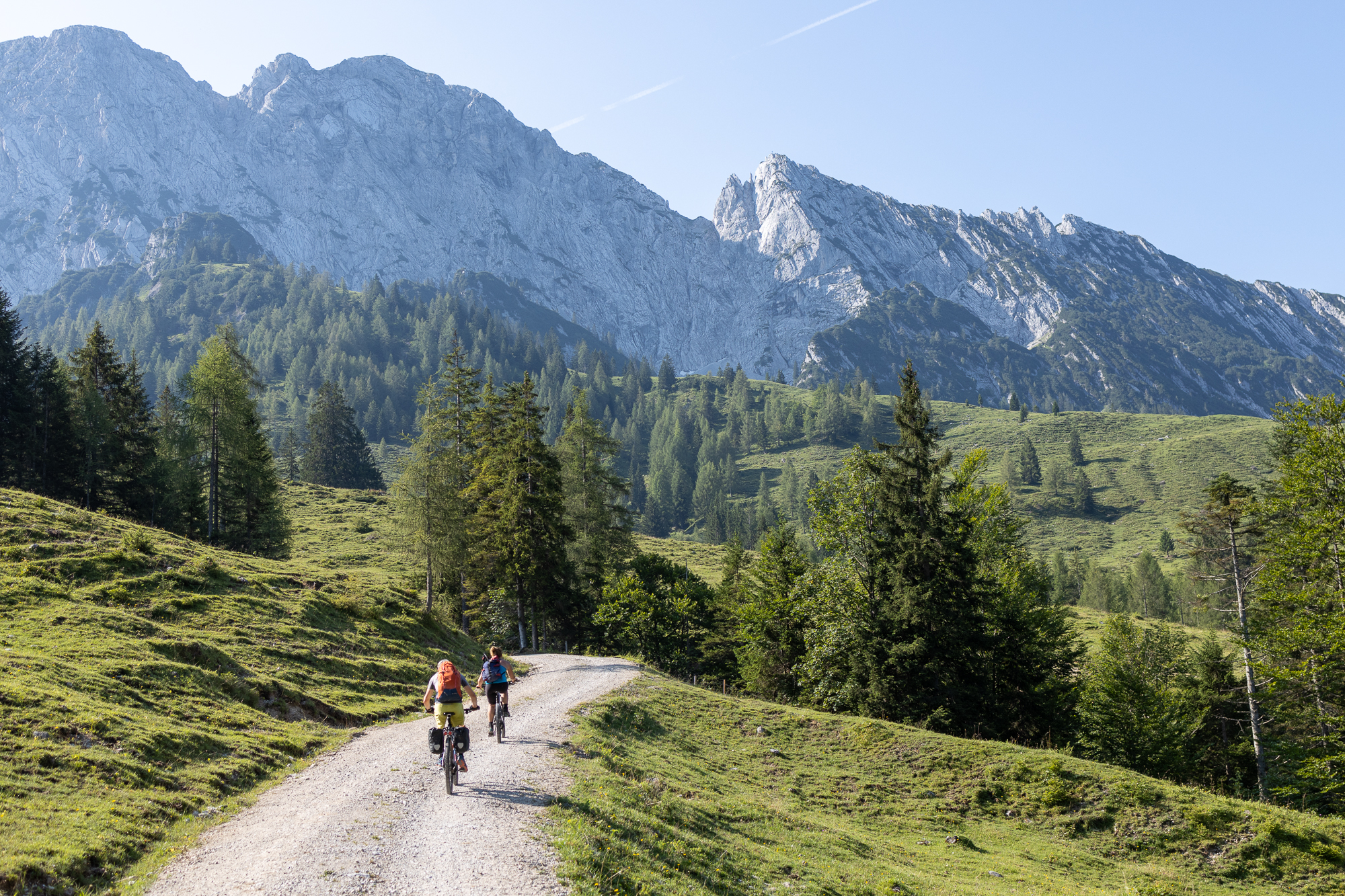 Mit dem Radl zur Kaindlhütte