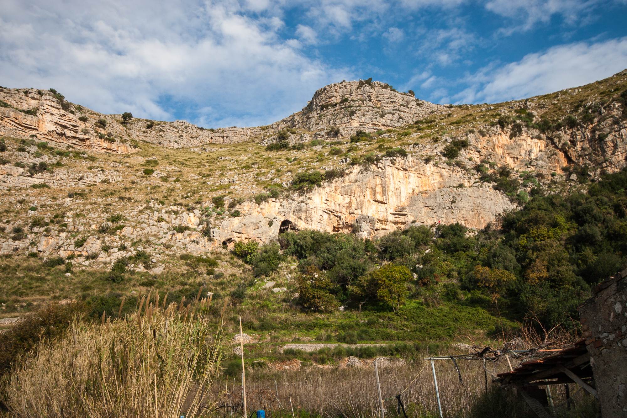 Der Hauptsektor El-Pueblo in Sperlonga