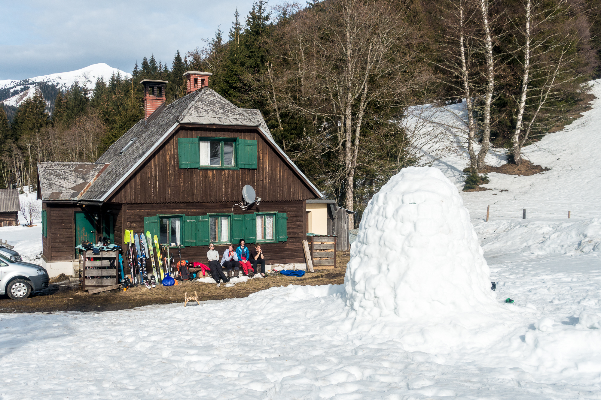 Schrattis Hütte in Oppenberg