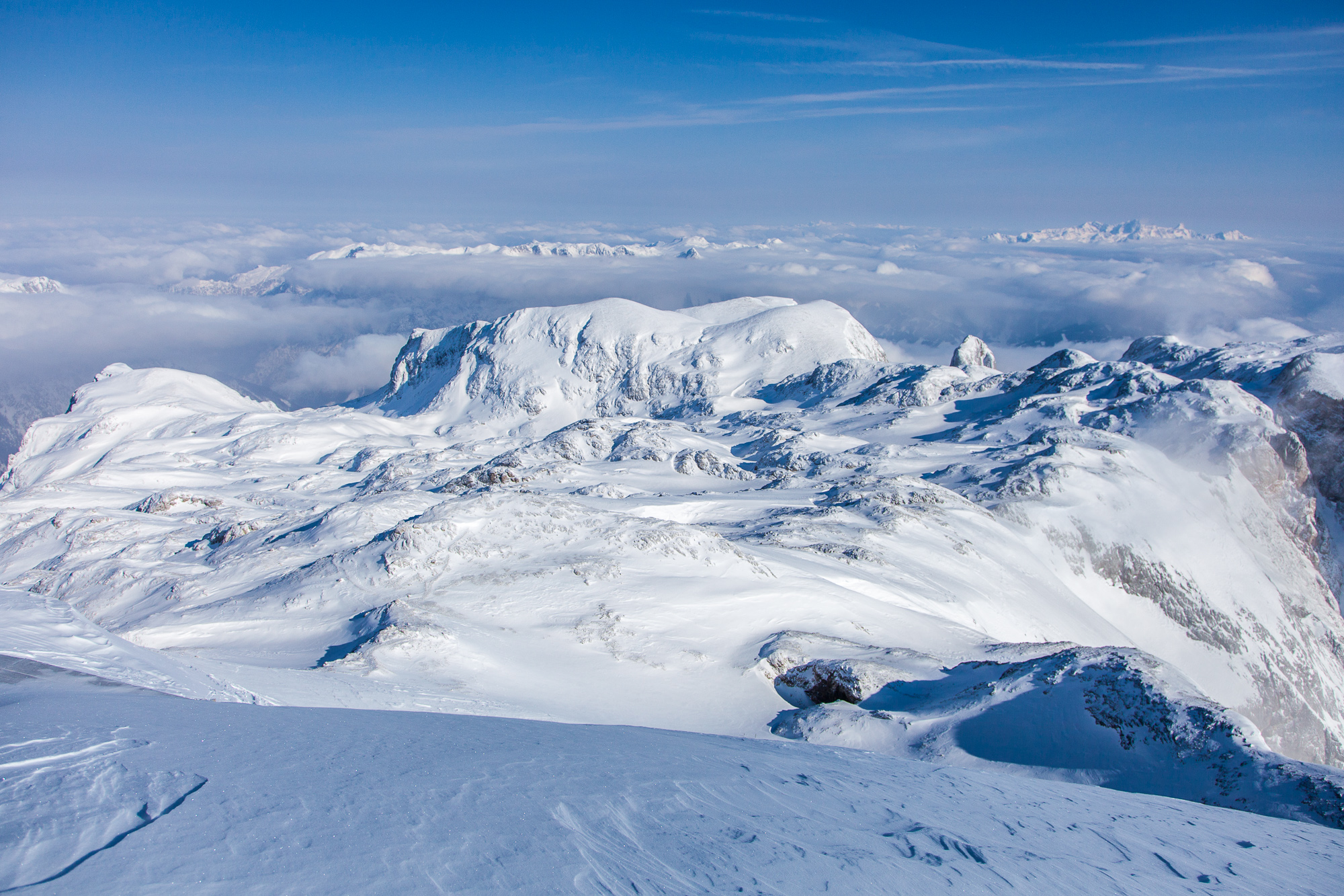 Windverblasenes Karstgelände am Aufstieg zum Hochkönig