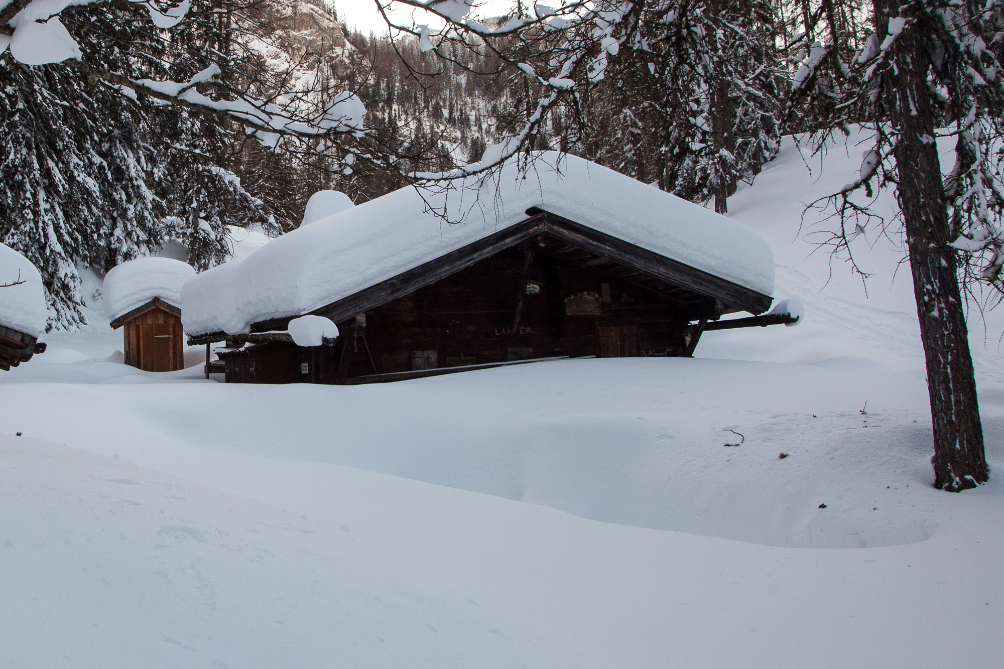 Genug Schnee an der Brennhütte