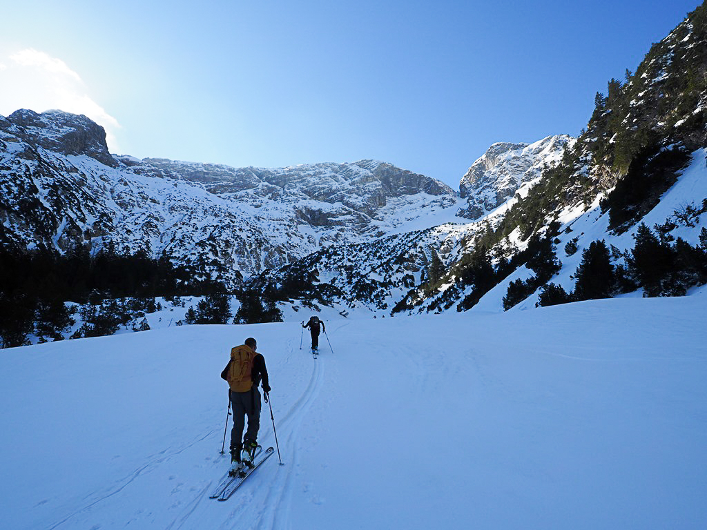 Skitour Geierköpfe, Ammergauer Alpen