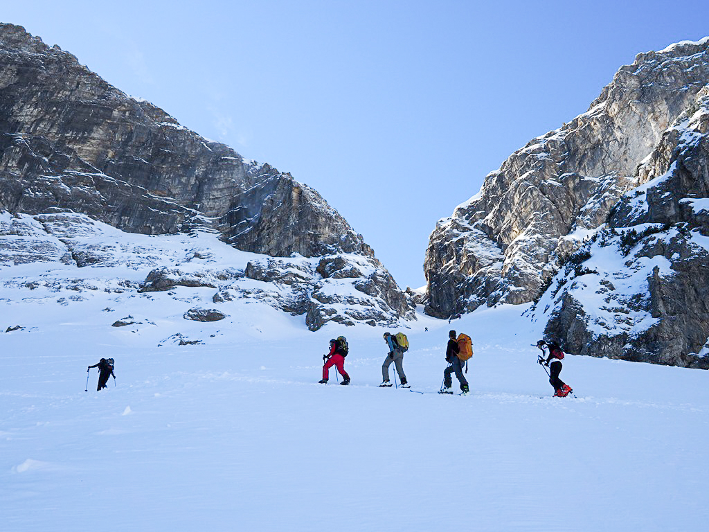 Skitour Geierköpfe, Ammergauer Alpen