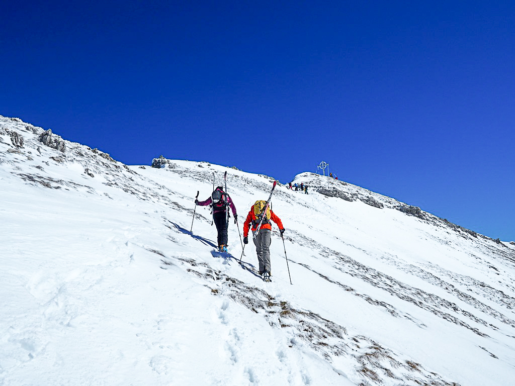 Skitour Geierköpfe, Ammergauer Alpen