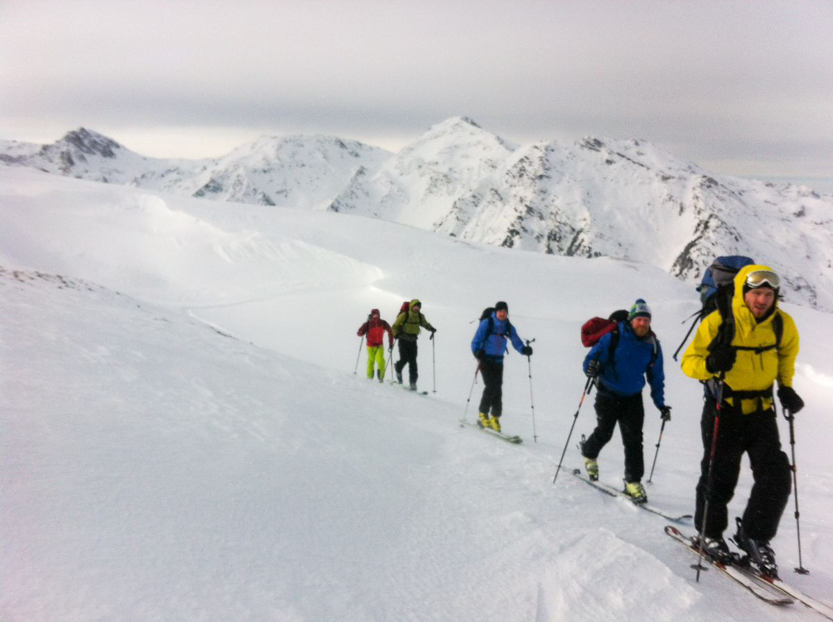 Skitouren an der Weidener Hütte