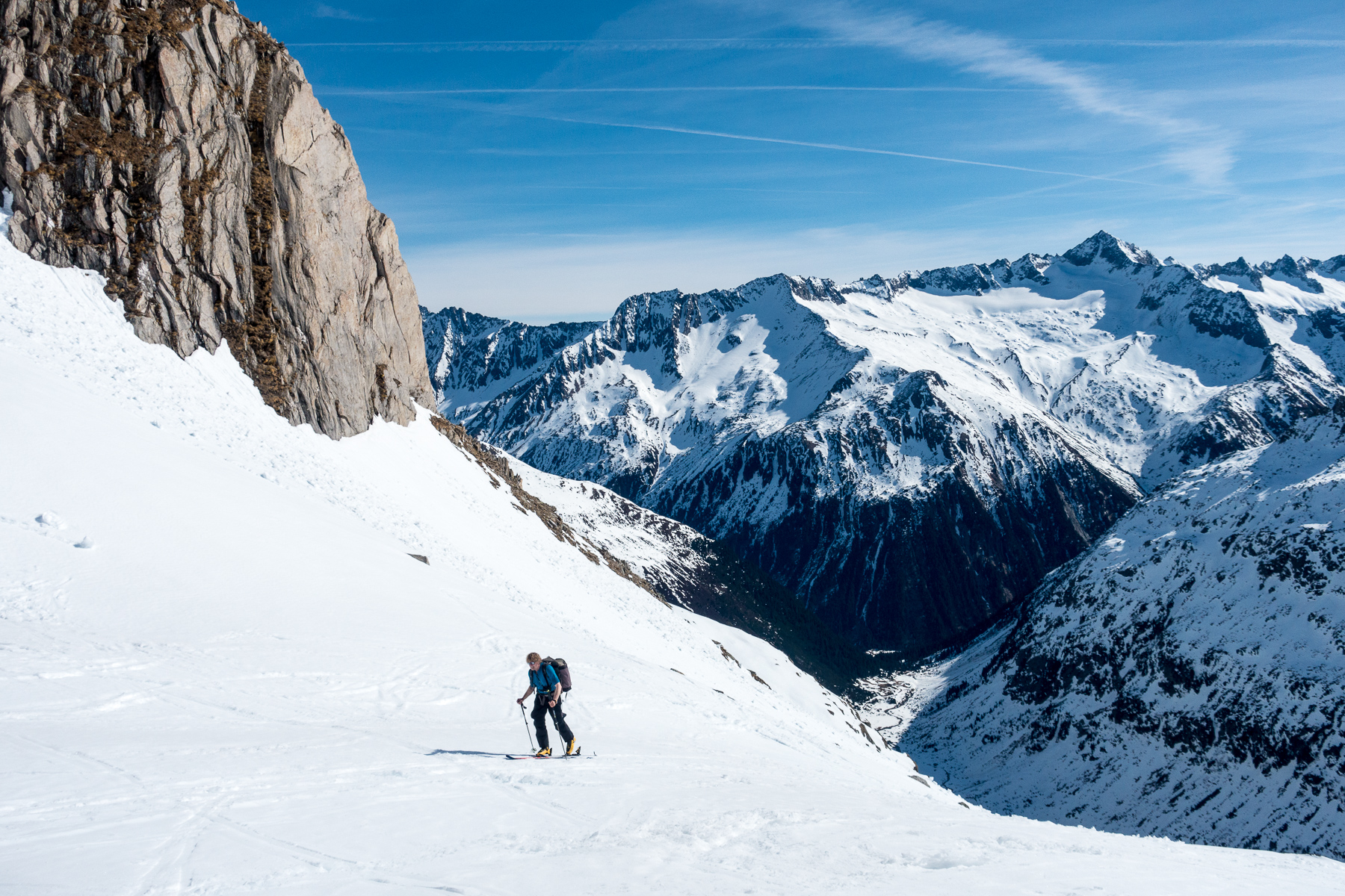 Aufstieg zur Rainbachspitze