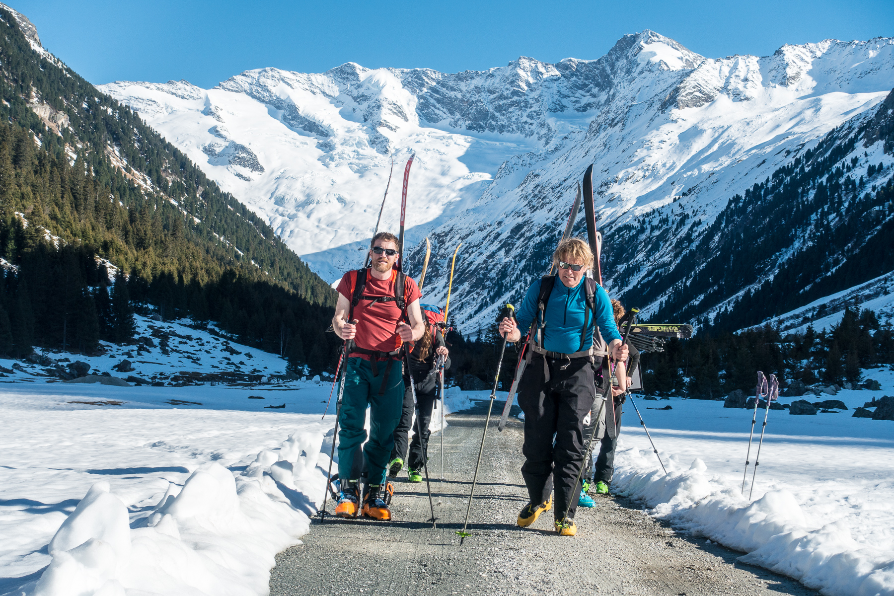 Skitour zum Schientalkopf vom Krimmler Tauernhaus