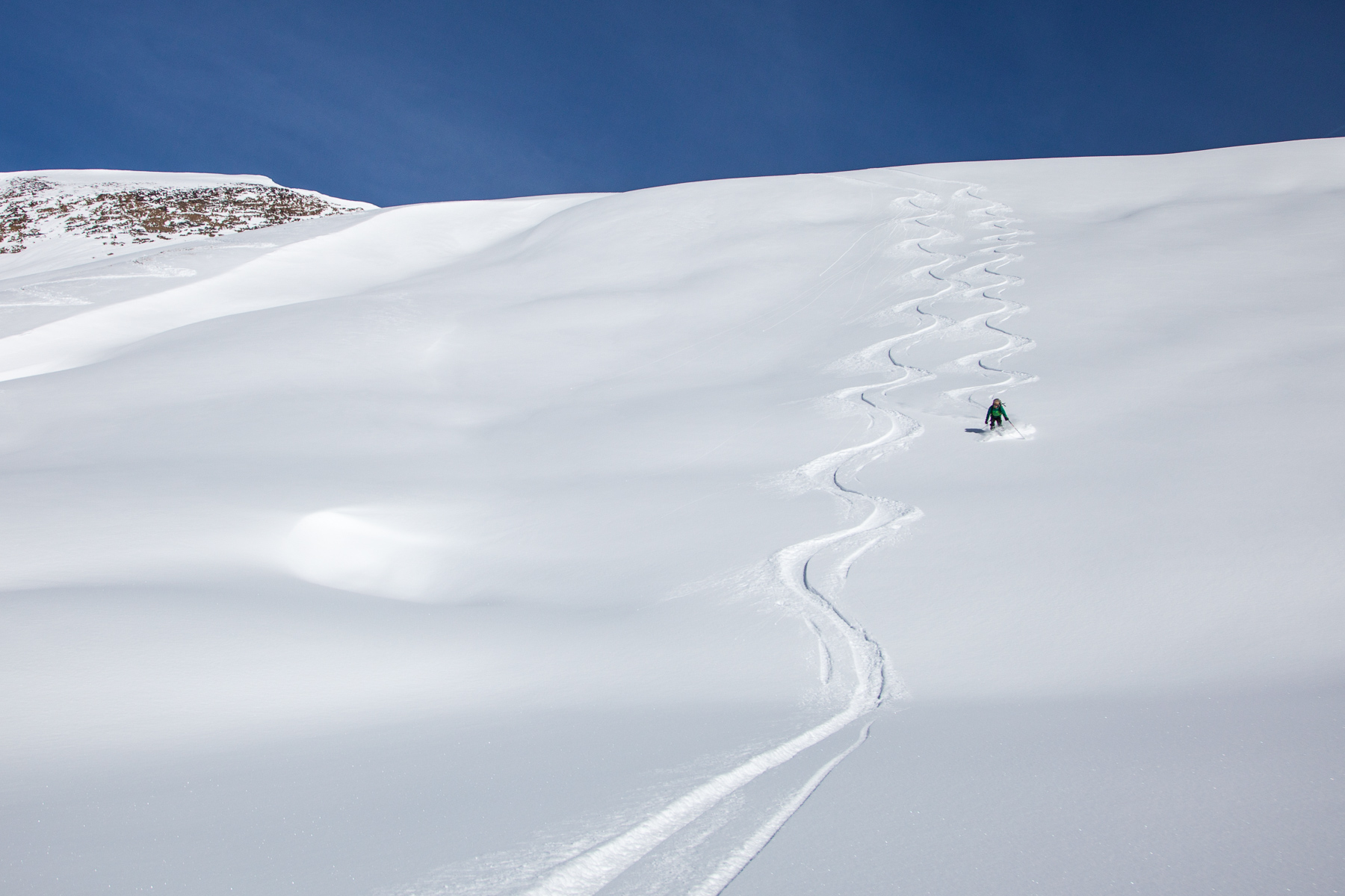 Einsame Skitouren an Fasching im Schmirntal.