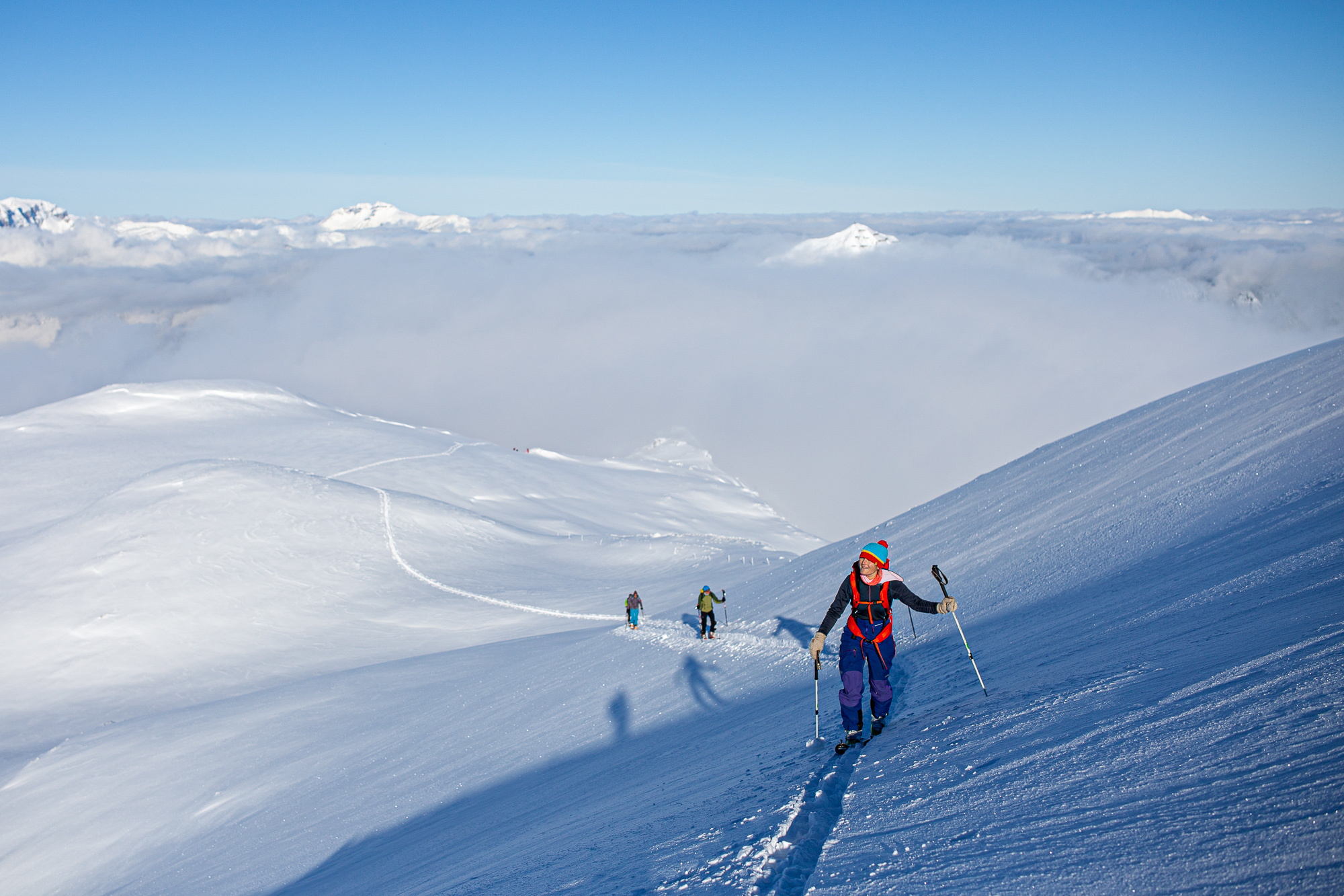 Über der Hochnebeldecke