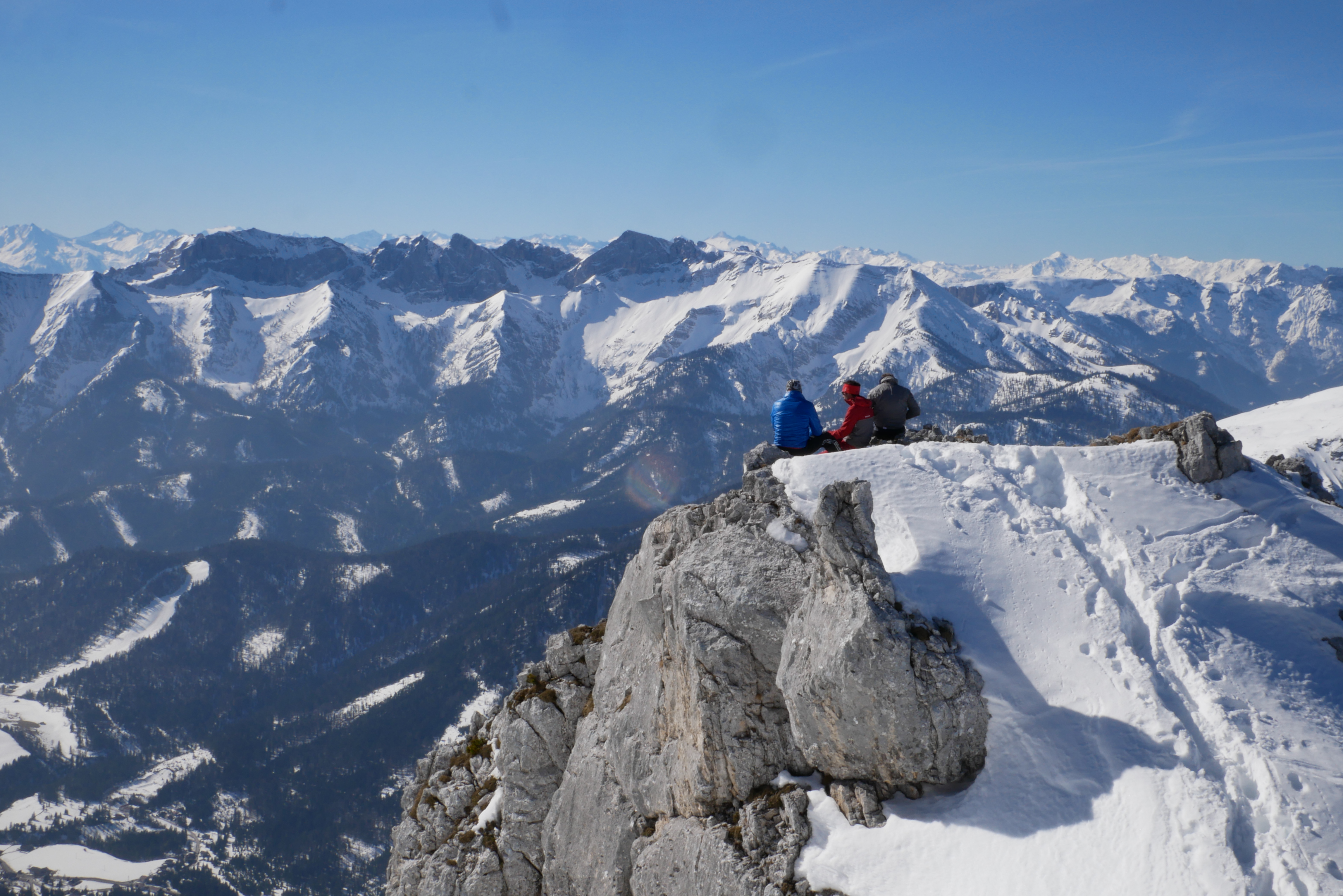 Die verdiente Rast mit Panorama