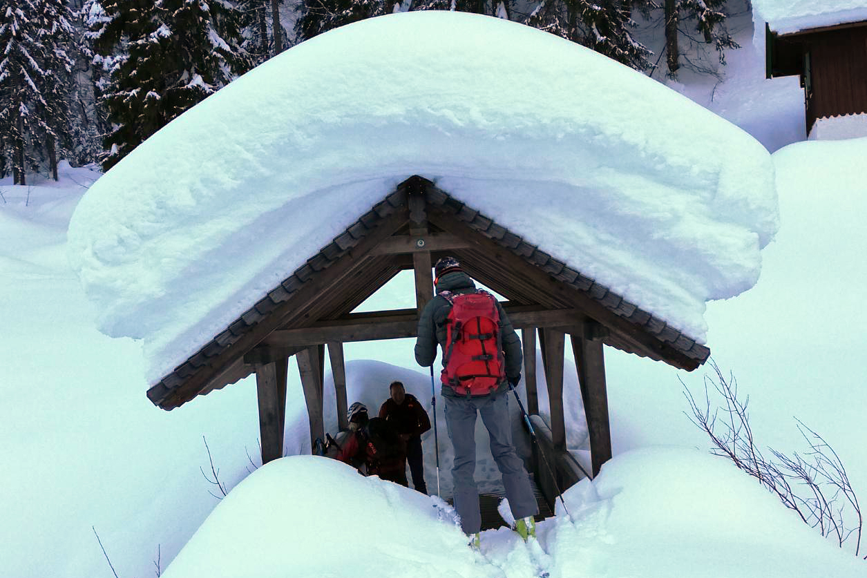 Mittagspause in Hinterbärenbad. 