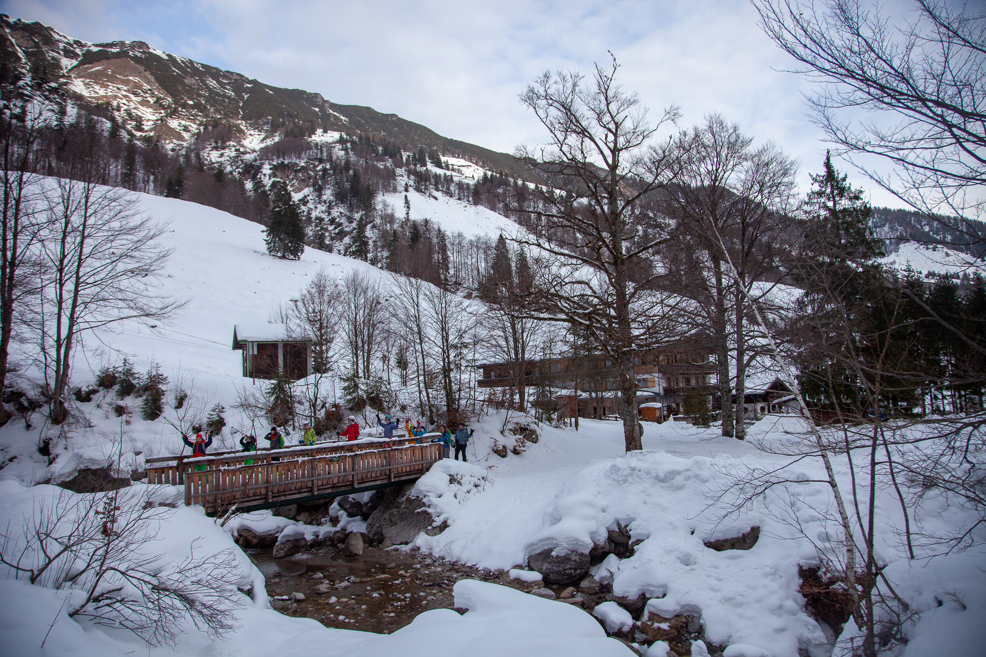 Start am Sonntagmorgen an der Griesneralm