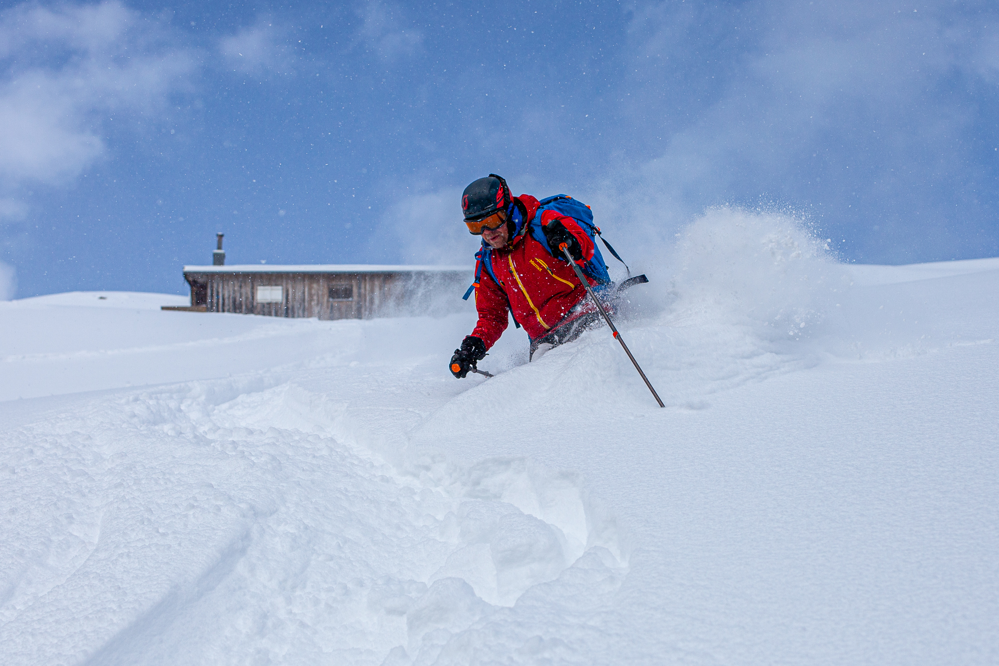 Bester Powder an der Raueckalm