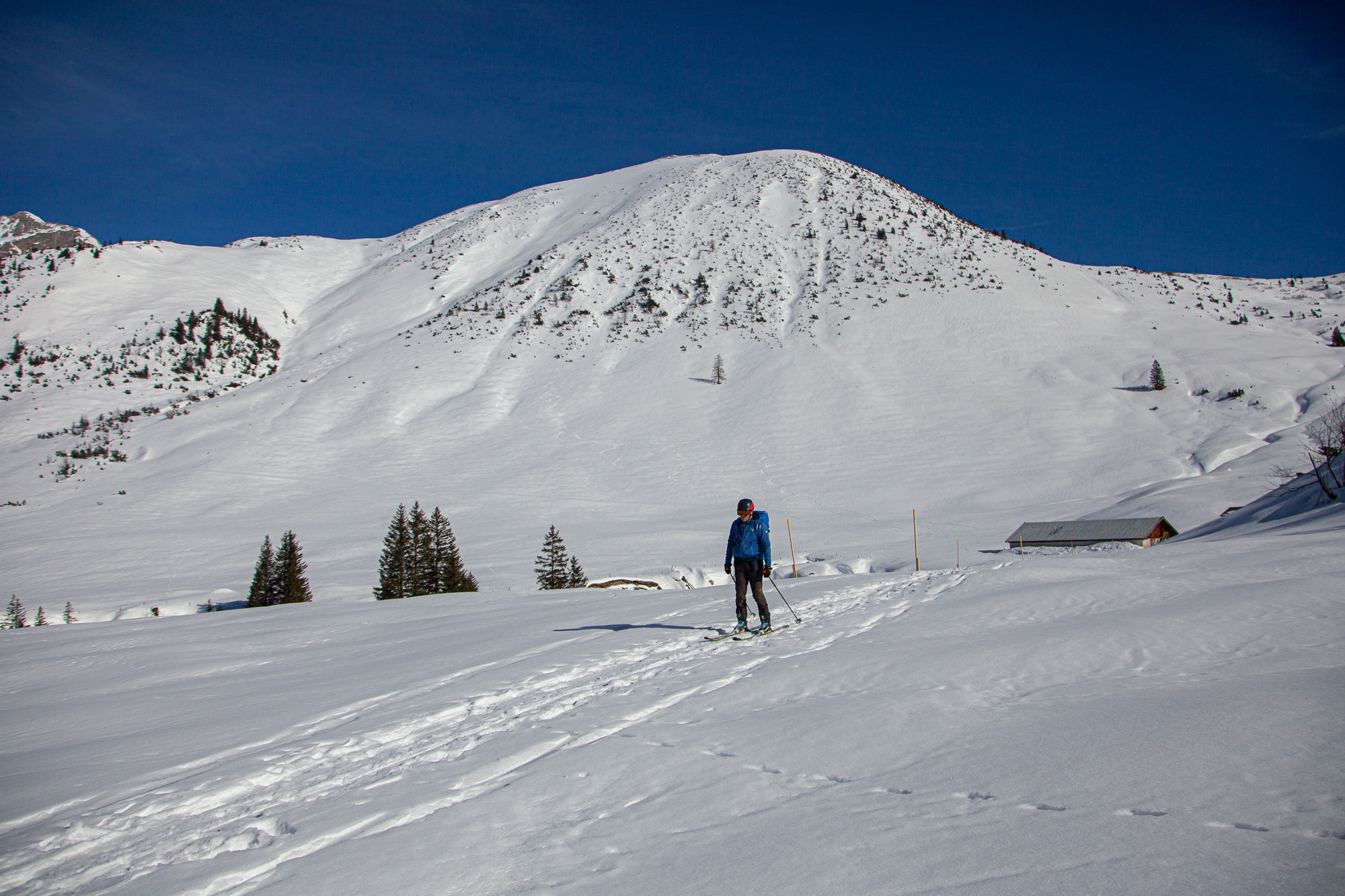 Blick zurück auf den Mahnkopf