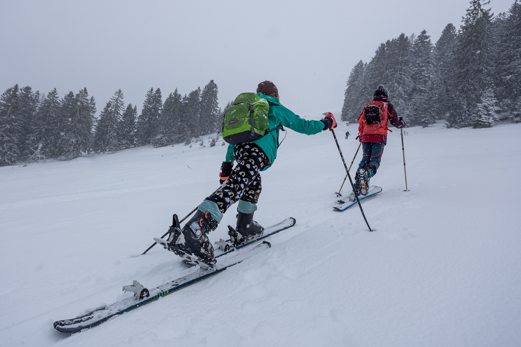 Mit großen Schritten in Richtung Waldkopf