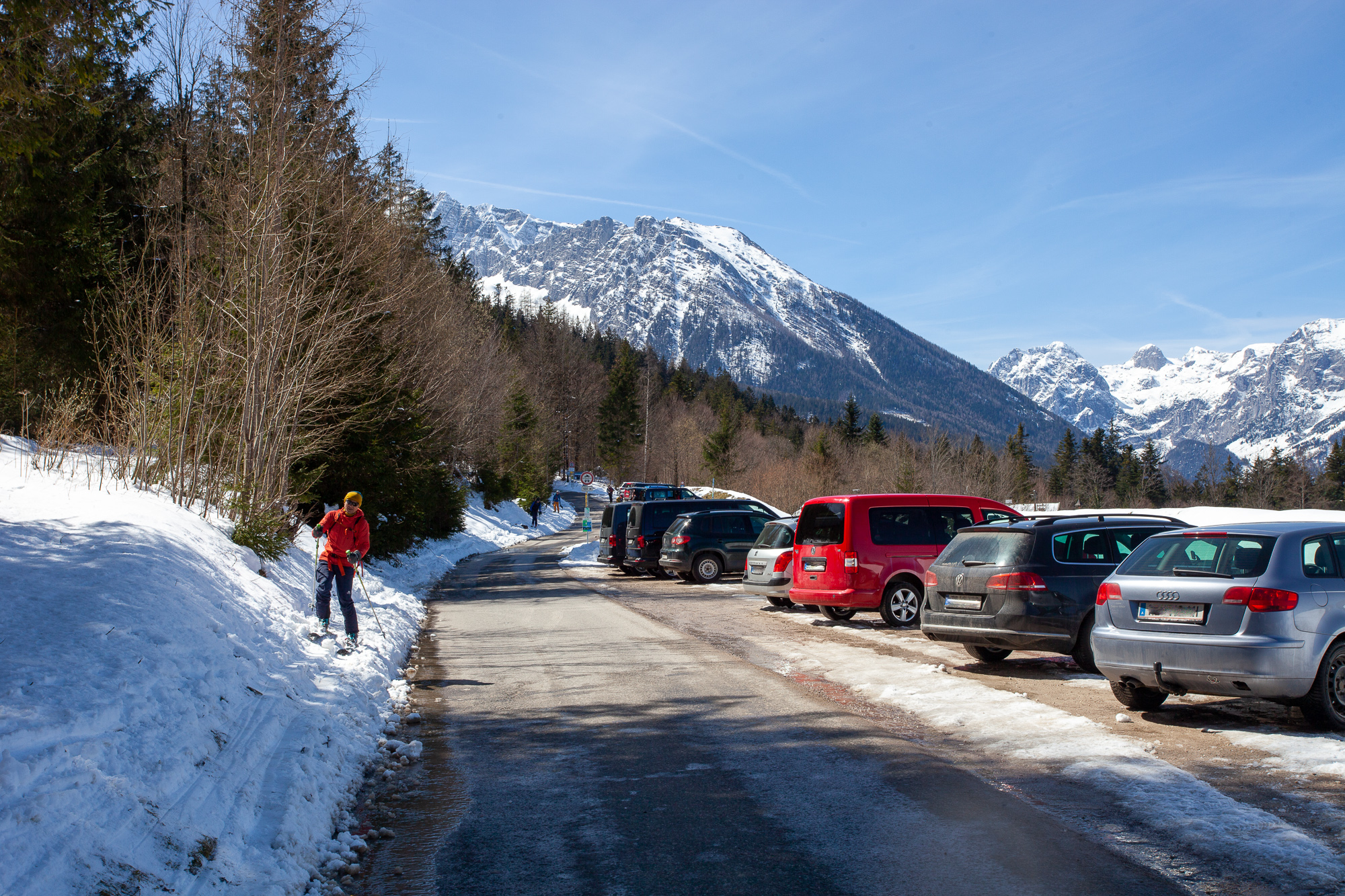 Ende der Tour am Parkplatz Hammerstiel