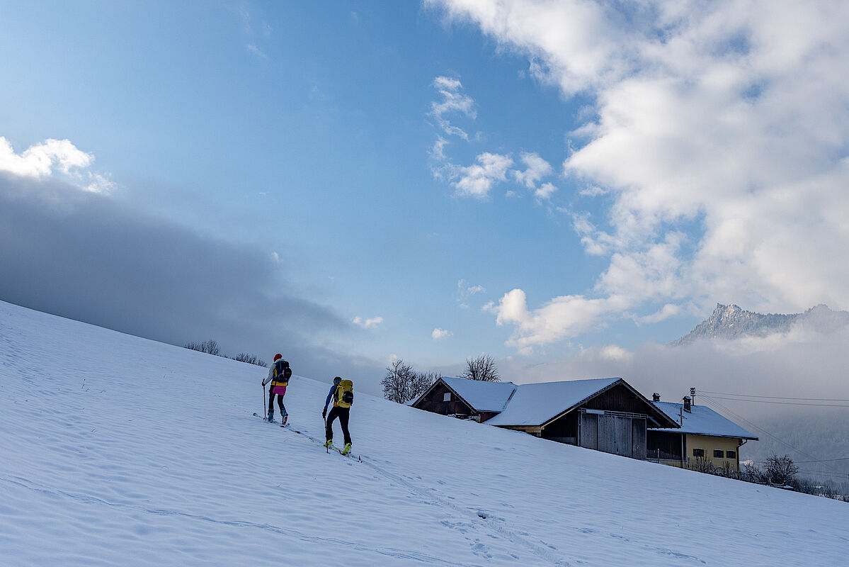 Das Wetter macht sich langsam