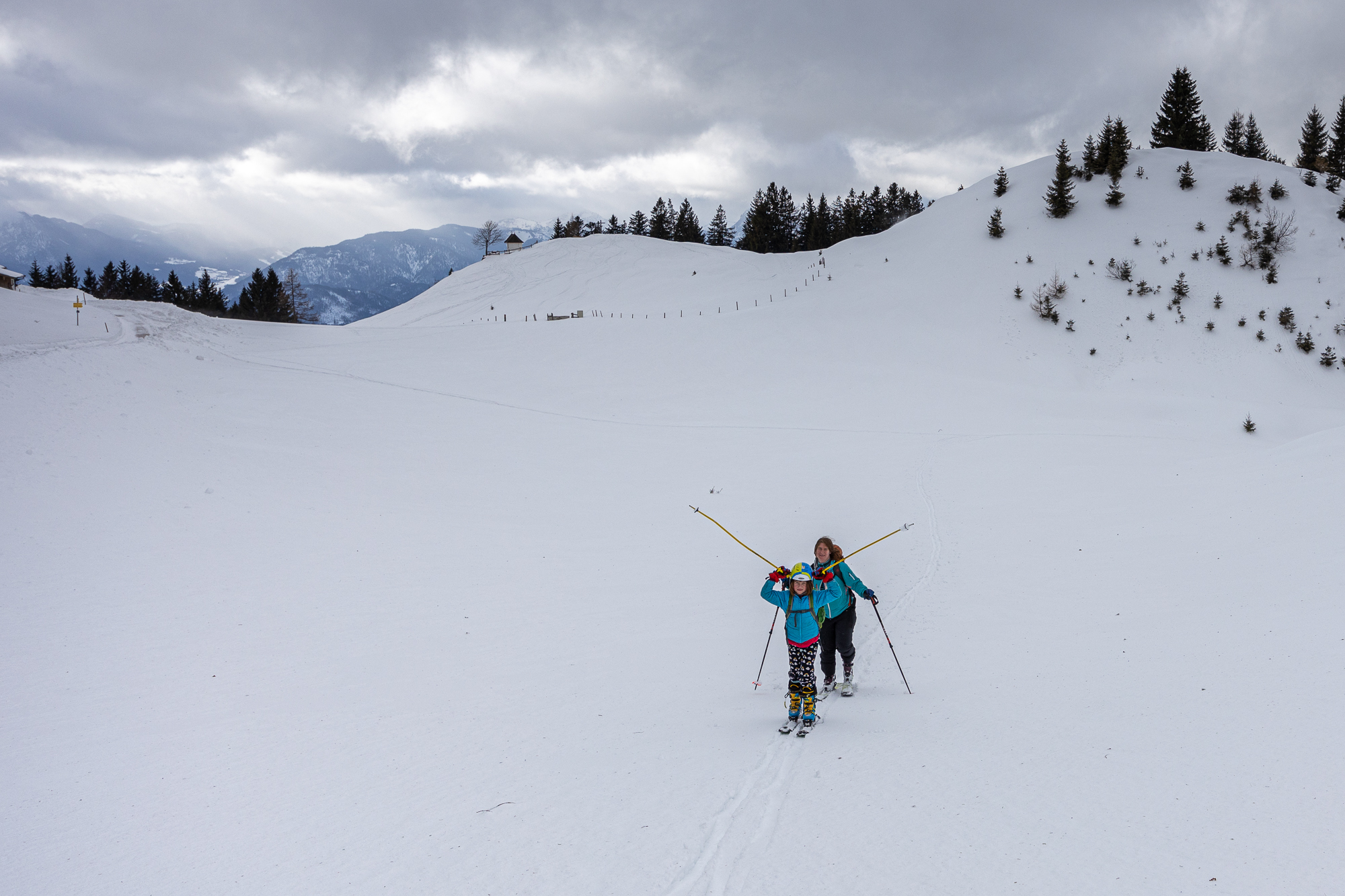 Am Hochplateau bei der Karspitze