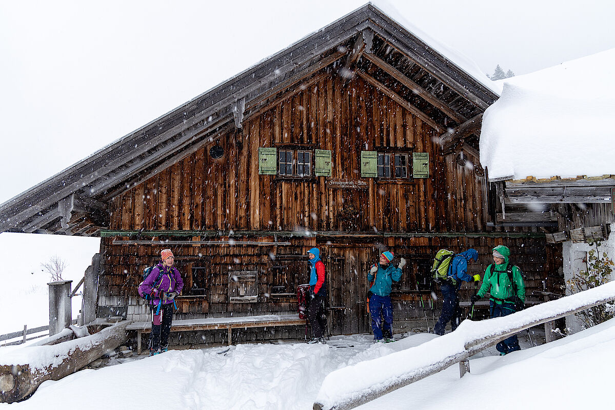 Pause an der Freudenreichalm