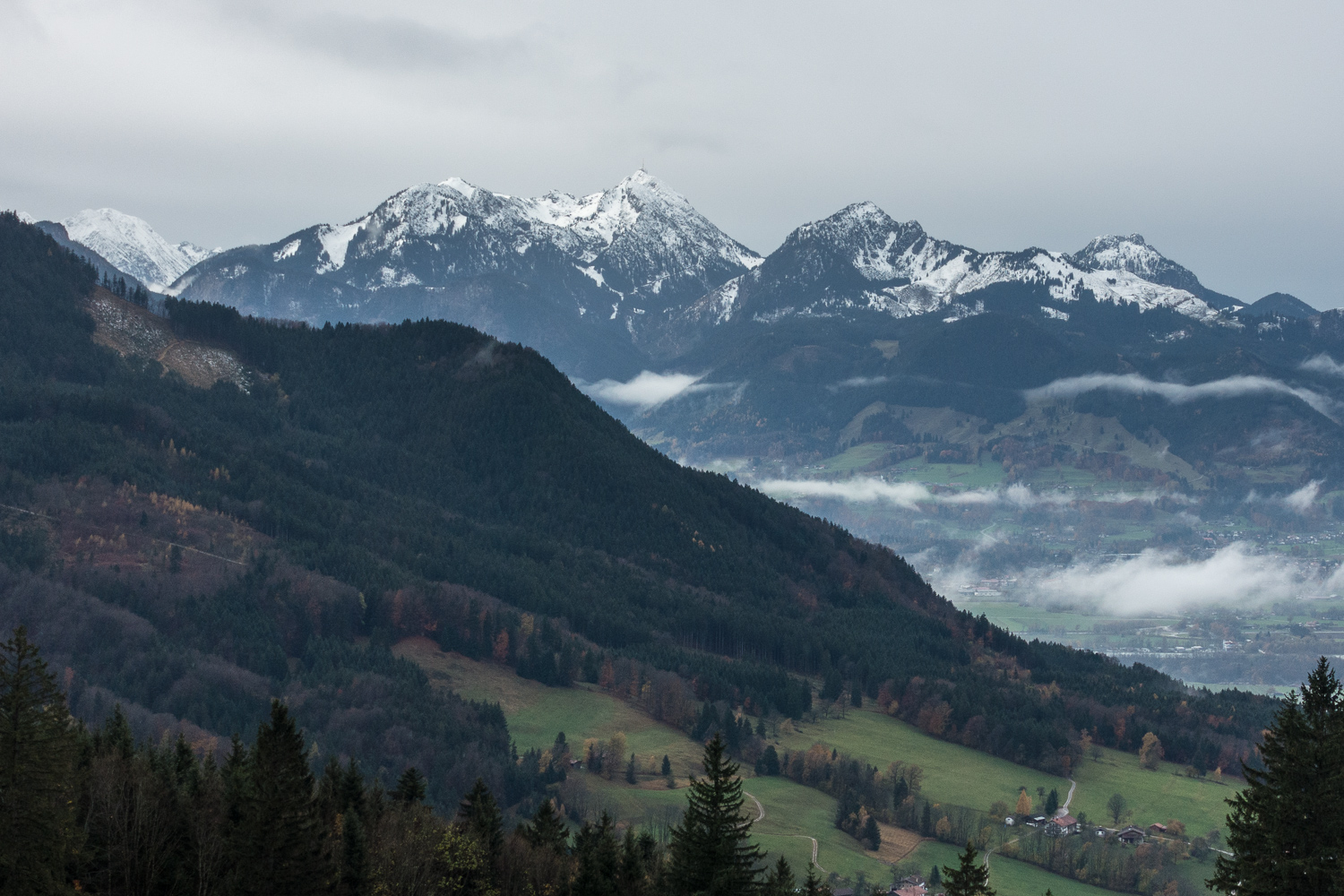 Blick zum Wendelstein